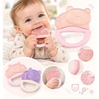 Canpol Babies Rammelaar en bijtring – beertje, 3+ maanden