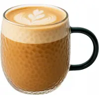 MPLCo Glazen Mok met Groen Oor - Hittebestendig Borosilicaatglas 333 ml