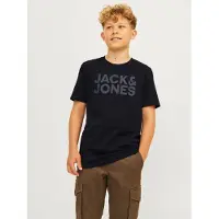 Jack & Jones Junior Shirt 'JJEcorp' zwart