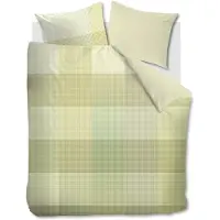 Beddinghouse Dekbedovertrek Zira Groen 200x200/220 cm