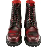 Brandit Veterboots 'Phantom' bourgogne / zwart