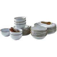 Loberon Servies set van 24 Veena