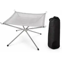 Trendmix Vuurkorf voor Buiten – Opvouwbare Vuurkorf & Vuurschaal – RVS – Met Draagtas – 56 x 56 x 43 cm