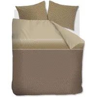 Beddinghouse Dekbedovertrek Riven Naturel Katoen-200 x 200 / 220 cm | 2-Persoons