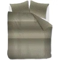 Kardol by Beddinghouse Dekbedovertrek Lofty Olive Green 200x200/220 cm