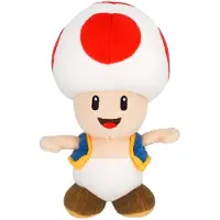 Ginza.se Super Mario - Red Toad Knuffel (20cm)