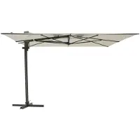 Madison Parasol | Braga | Champagne & Chestnut | 355x300cm