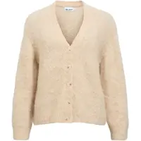 Object Gebreid vest 'OBJHARRY' beige