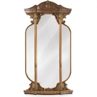 AEA Wandspiegel Spiegel Schnitzerei Italienische Einrichtung Möbel 125x224cm
