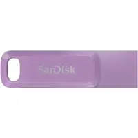SanDisk Ultra Dual Drive Go - USB Type A & USB-C - 64GB - Lavendel