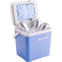 TRVLMORE Koelbox 7L - 38 Uur Koeling - Frigobox - Inclusief 2 Koelelementen - Blauw