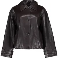 Geisha 65562-19 785 jacket pu dark brown