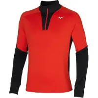 Mizuno Warmalite HZ - Hardloop T-shirt - Fiery Red - Maat XL