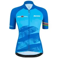 Santini Leader Uci World Tour Korte Mouw Wielertrui