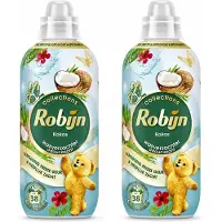 Robijn 2 x – Wasverzachter – Kokos Sensation – 765 ml - Voordeelverpakking - 2 stuks