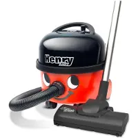 Numatic Stofzuiger HENRY Xtra, 620 W, Herbruikbare luchtfilter, 6 l volume, incl. accessoires rood