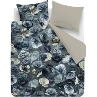Kardol by Beddinghouse Dekbedovertrek Papavero Blauw 260x200/220 cm