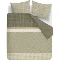 Beddinghouse Jente dekbedovertrek - Lits-Jumeaux XL - 260 x 200/220 cm - Groen