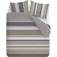 Beddinghouse Dekbedovertrek Nyls Grijs 240x200/220 cm