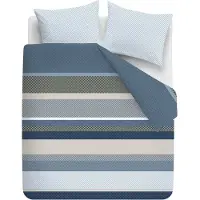 Beddinghouse Dekbedovertrek Hylke Blauw 240x200/220 cm
