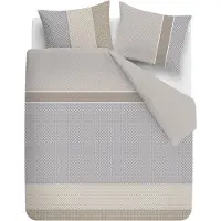 Beddinghouse Dekbedovertrek Feline Natural Satijn-200 x 200 / 220 cm | 2-Persoons
