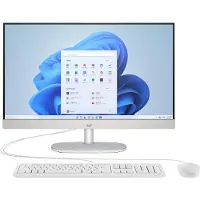 HP All-in-One-pc 24-cr0112ng [60,5 cm (23,8") FHD-scherm, Intel N100, 8 GB RAM, 512 GB SSD, DOS]