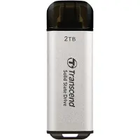 Transcend SSD ESD300S, 2TB, USB-C, zilver