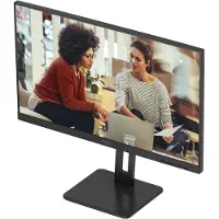 AOC U27E3UF, 68,6 cm (27 inch), U27E3UF, 16:09, 2xHDMI, DP, USB, 4K, verstelbaar, zwart