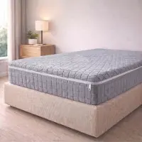 Famanu – Matrashoes en matrasbeschermer 140 cm met ritssluiting, beschermt tegen mijten, geschikt voor bedden van 140 cm