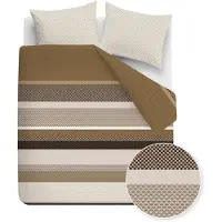 Beddinghouse Dekbedovertrek Hylke Goud 240x200/220 cm