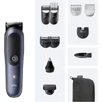 Braun 80789907 Haartrimmer/haarclipper, donkerblauw, 21 Lithium-Ion (Li-Ion) batterij