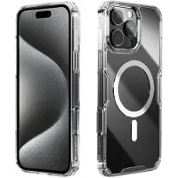 NILLKIN Natuur TPU PRO Magnetisch Hoesje voor Apple iPhone 16 Pro Max Transparant (iPhone 16 Pro Max), Smartphonehoes, Transparant