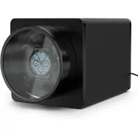 Klarstein TimeSync Horlogeopwinder – Stille Mabuchi-motor, veganleer, 5 TPD, Batterijvoeding en netstroom, voor 1 automatisch horloge, Zwart – Horlogeopwinder voor automatische horloges