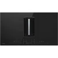 Klarstein Kookplaat AirJet FlexPro Down Air systeem + Afzuigkap Zwart - Inductiekookplaat met Inbouwafzuigkap 4 Zones - voor Keuken Inbouw - Stil Energiezuinig LED - Kookveld - Cooktop - Hob