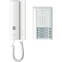 Ritto Entravox Complete set voor Deurintercom Kabelgebonden Viergezinswoning Wit