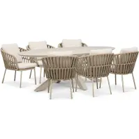Coco Elara/Lunea 240x120 cm dining tuinset 7-delig