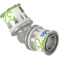 Uponor knie Ø32x32mm - 45º - messing - 1070546