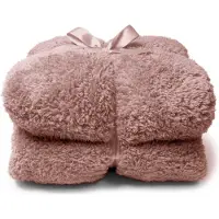 Unique living Plaid Teddy Old Pink Oudroze