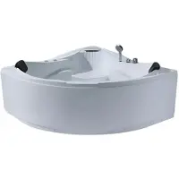 AEA Whirlwanne Hydromassagewanne Whirlpool Blubberbad Spa-Bad Sprudelbad 150x150 cm