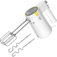 Beko Handmixer, 425 Watt, 5 snelheidsstanden + turbofunctie, inclusief garde en deeghaak, hoogwaardige kwaliteit