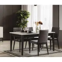 AEA Esszimmer Set Design Möbel Luxus Tisch und 4x Stühle modern Garnitur 5tlg