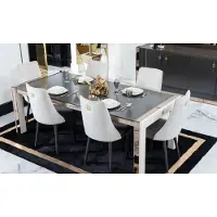 AEA Tisch Massiv Holz Möbel aus Italien Esszimmer Tische Einrichtung Esstisch Luxus