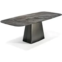 AEA Esstisch Esszimmer Einrichtung Modern Schwarz Luxus Design Holz Tisch