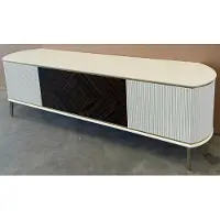AEA Tv Lowboard Luxus Wohnwand Wohnzimmer rtv Ständer Holz Fernseher Ständer