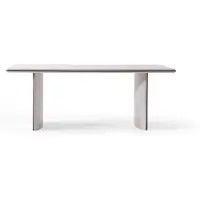 AEA Moderner Esstisch aus Holz in Beige
