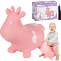 SNIBBS Hoppimals Tootiny Stuiterende Koe Space Hopper Voor Kinderen - Stuiterend Dier Vanaf 1 Jaar En