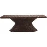 AEA Tuintafel, riet, bruin, luxe, modern design, salontafel, hoogwaardige kwaliteit