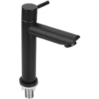 OEM Zwarte, vrijstaande spoelkraan van roestvrij staal - Luxueus design - G1/2 schroefdraadaansluiting