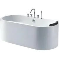 AEA Luxuswanne Acrylwanne Badewanne Pflegewanne Designwanne Wellnesswanne 170x80 cm