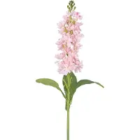 Easyplants | Kunstbloem Violier 78 cm roze | Zijde | Nepbloemen | roze | Onderhoudsvrij | Kant-en-klaar